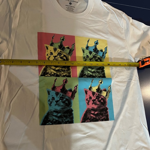 New queen kitten shirt, neon colors - Picture 5 of 6